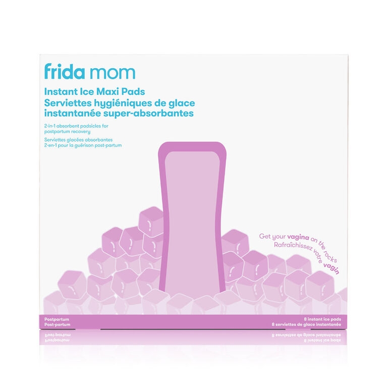 Frida Mom Serviettes Instant Ice Maxi (paquet de 8)