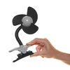 DREAMBABY EZY-FIT CLIP ON FAN - BLACK