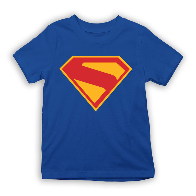 Superman Short Sleeve Tee - Blue 4/5