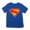 Superman Short Sleeve Tee - Blue 4/5