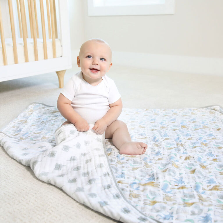 Aden + Anais Essentials Muslin Blanket Natural History