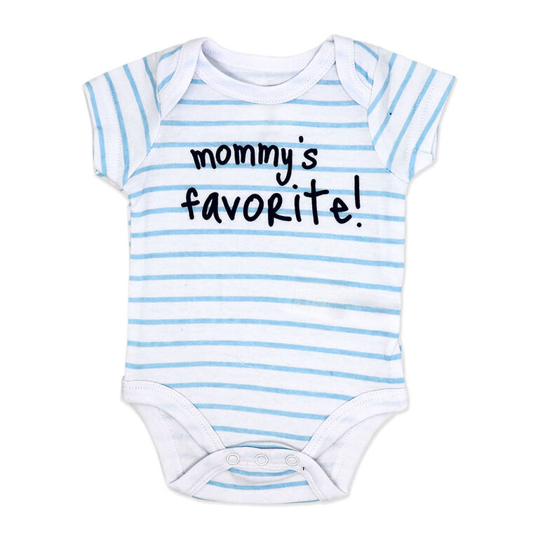Mini Hop 3 Piece Navy Short Set: Dog 