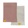 4 Pack Simmons Bib & Burpcloth Set Pink