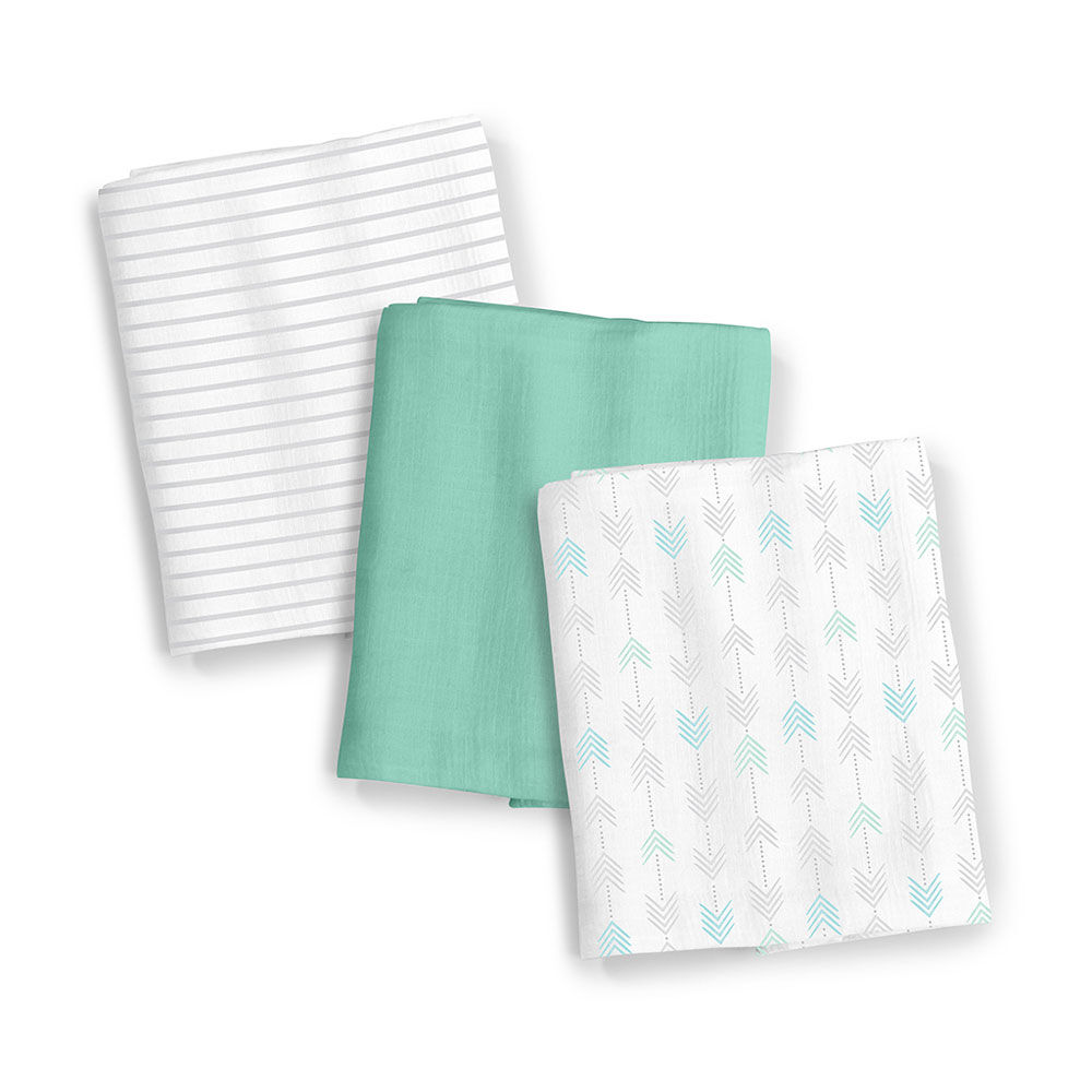 Summer Infant SwaddleMe Muslin Blankets Aztec Stripe Babies R Us Canada