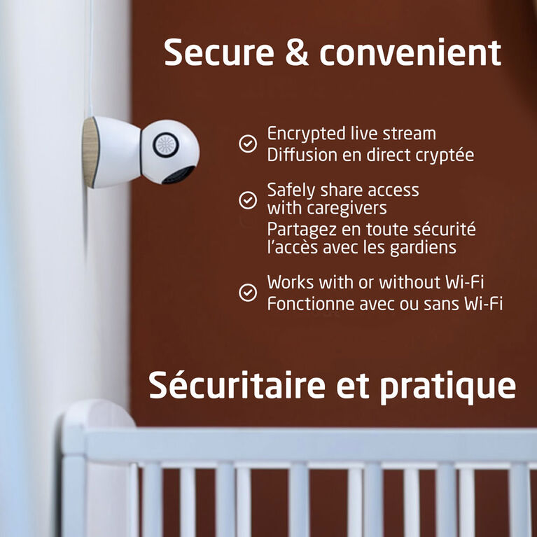 Maxi-Cosi See Pro 360° Baby Monitor & Parent Unit With CryAssist Technology