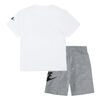 Nike French Terry Short Set - Dark Grey Heather