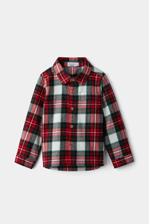 Flannel Shirt Red 18-24M