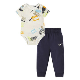 Nike  Pants Set - Gridiron Grey - Size 9 Months