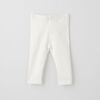 organic play legging, 3-6m - white
