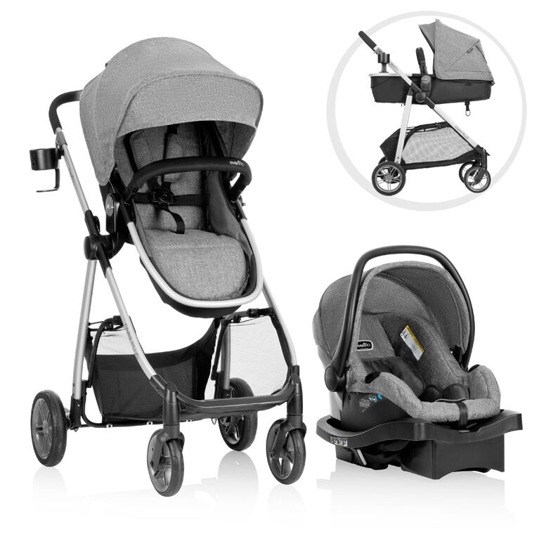 Evenflo Omni Plus Modular Travel System With Infant Car Seat
