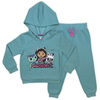Ensemble 2 pièces à capuche et pantalon de jogging Gabby - Bleu 4T