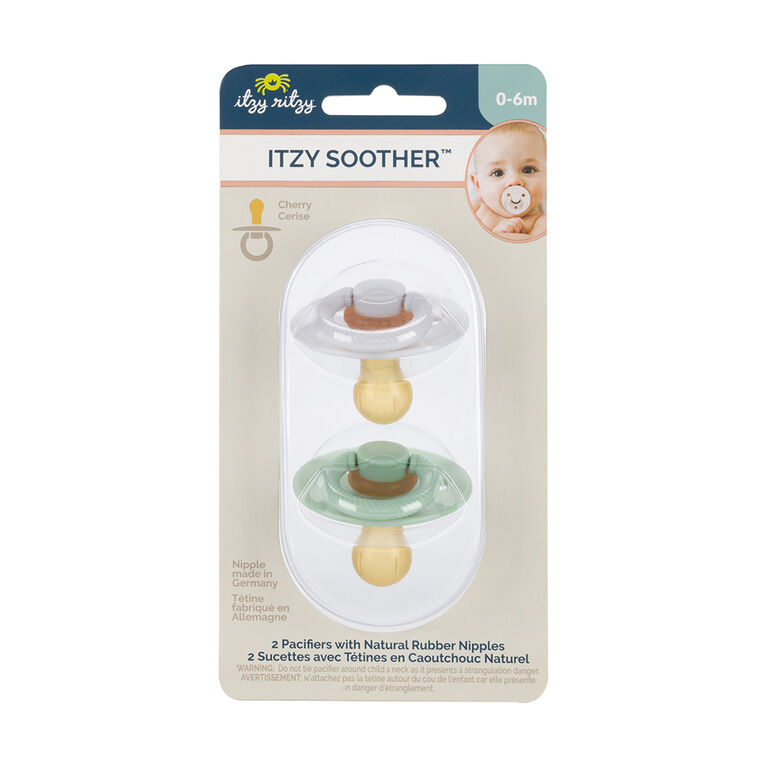 Itzy Soother Natural Rubber 0-6M M