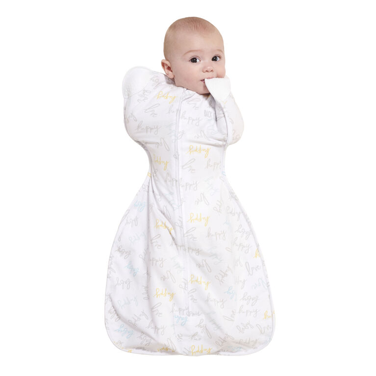 HALO SleepSack SelfSoothing Swaddle Happy Baby Love Newborn