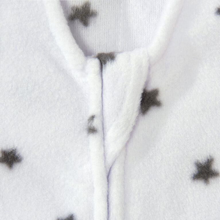 HALO SleepSack Swaddle - Micro-Fleece - Charcoal Stars Newborn 0-3 Months