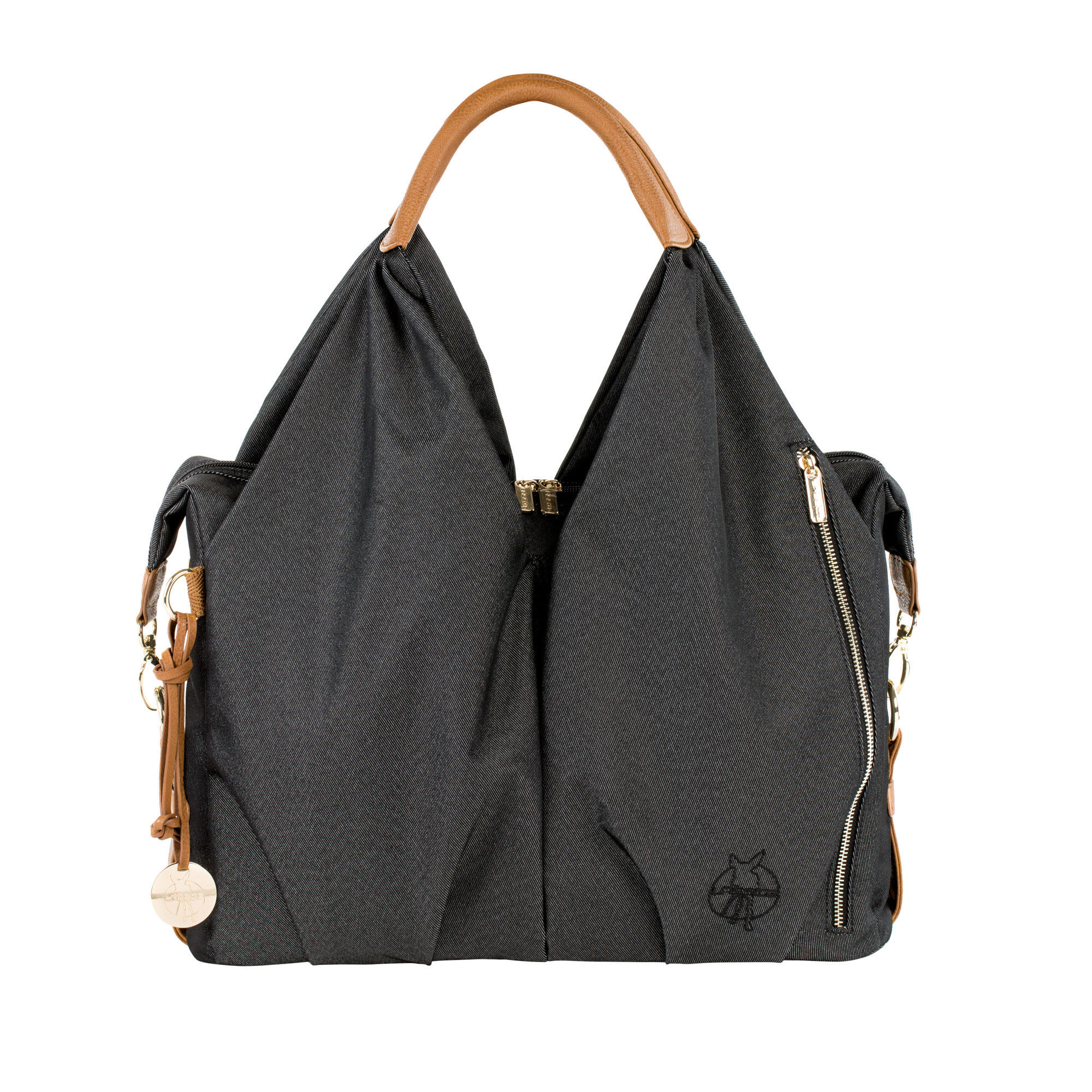 Lassig Green Label Neckline Diaper Bag Denim Black Babies R Us Canada