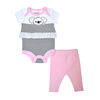 Fisher Price 2piece Pant set - Pink, 6 months