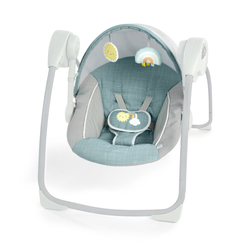ITY by Ingenuity Sun Valley Canopy Portable Swing Teal