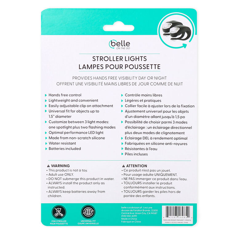 Belle 2 Pack Stroller Lights