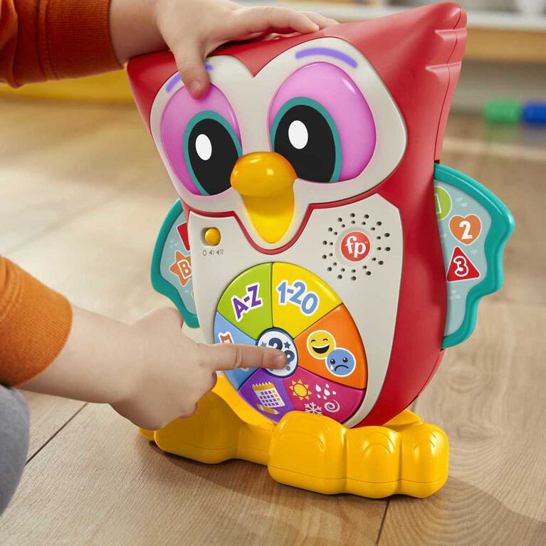 ​Fisher-Price Linkimals Light-Up and Learn Owl, French Edition