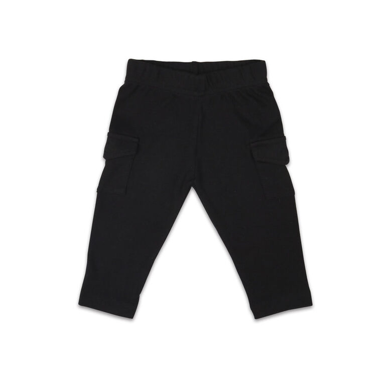 Pantalon Cargo Noir The Peanutshell Interchangeable Layette Pour Bebe Garcon 6 9 Mois Babies R Us Canada