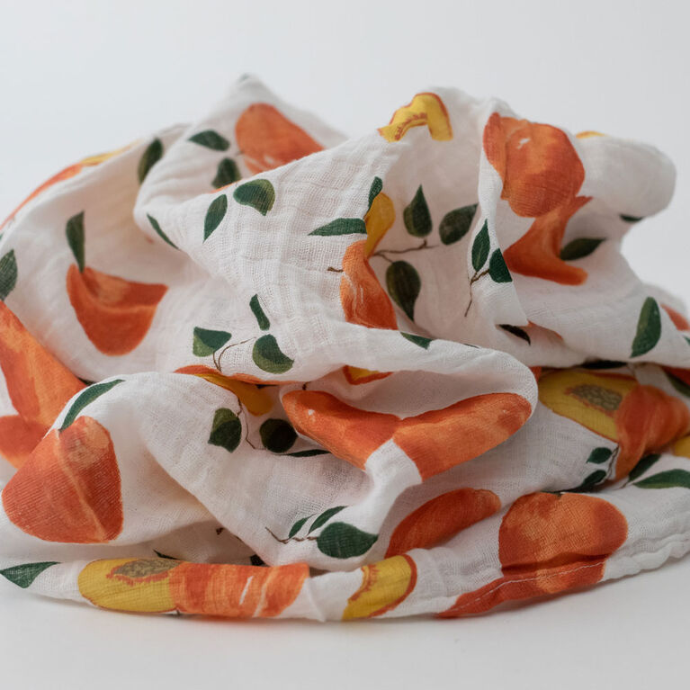 Red Rover - Cotton Muslin Swaddle Single - Peachy - R Exclusive