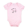 Baby Mode 3 Pack Bodysuit: Pink Bunny 6-9M