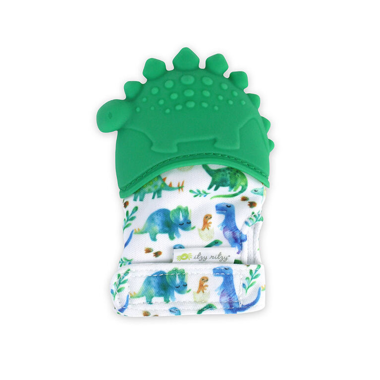 Gant de dentition Teething Happens d'Itzy Ritzy - Dino