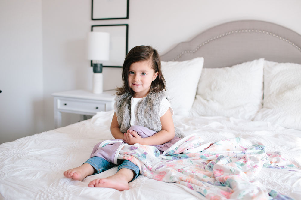Copper Pearl Bloom Three Layer Quilt
