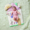 Ritzy Tummy Time Mat Pastel