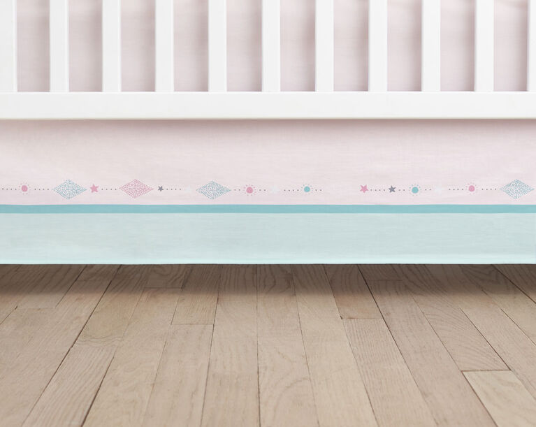 Just Born Love & Sugar 3-Piece Crib Bedding Set