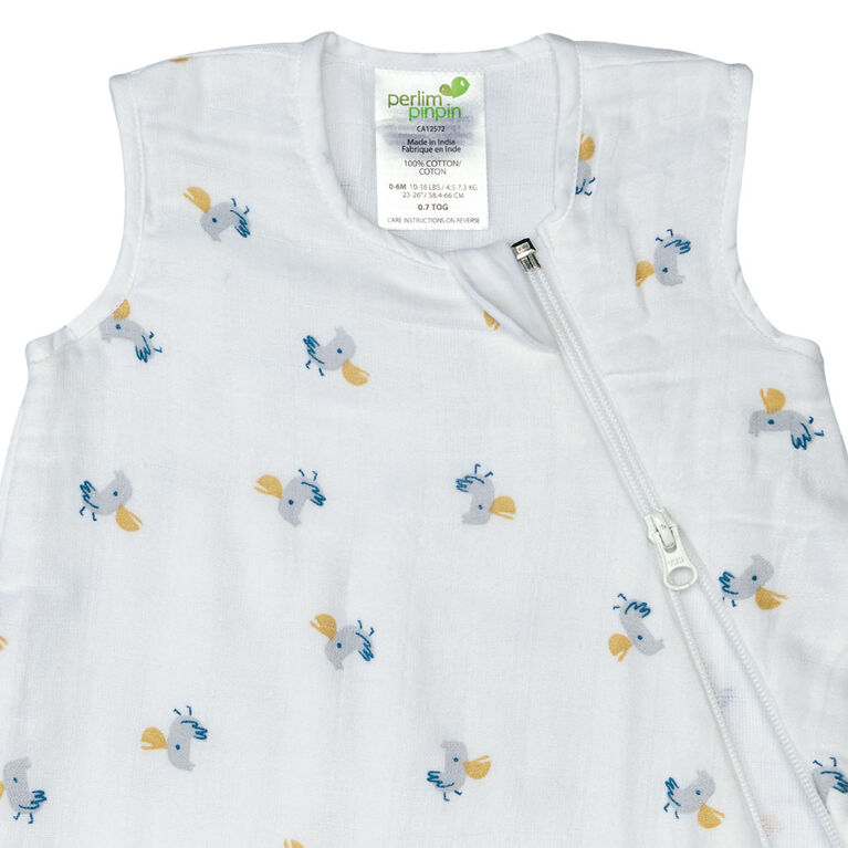 Sleepbag-Perlimpinpin-Pelicans/ 0,7 Togs/ 0-6 Months