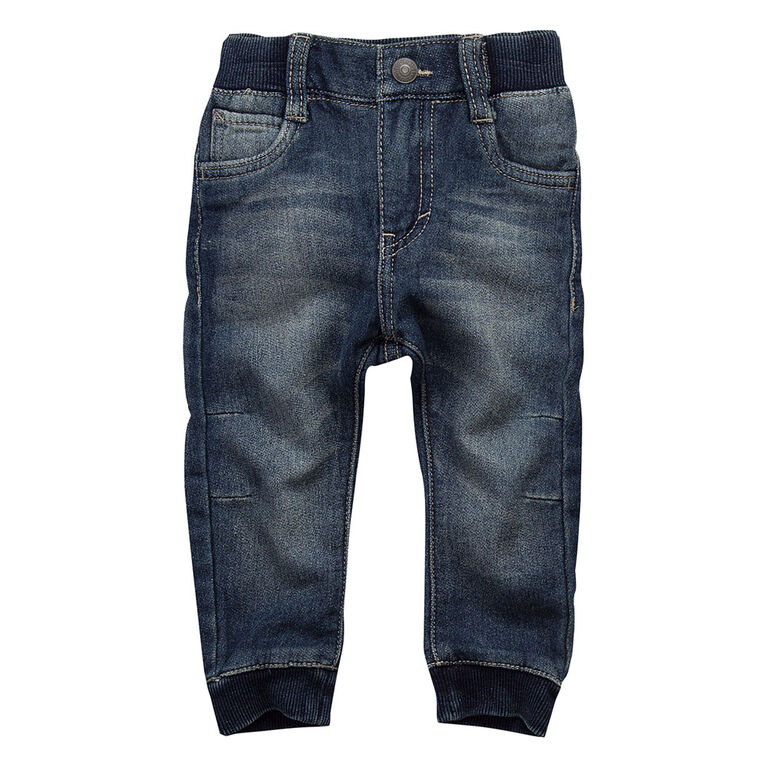 Levis knit Denim Jogger - Blue, 18 Months | Toys R Us Canada