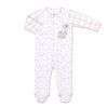 Dormeuse Koala Baby, Plaid Grey Elephant, 0-3 Mois