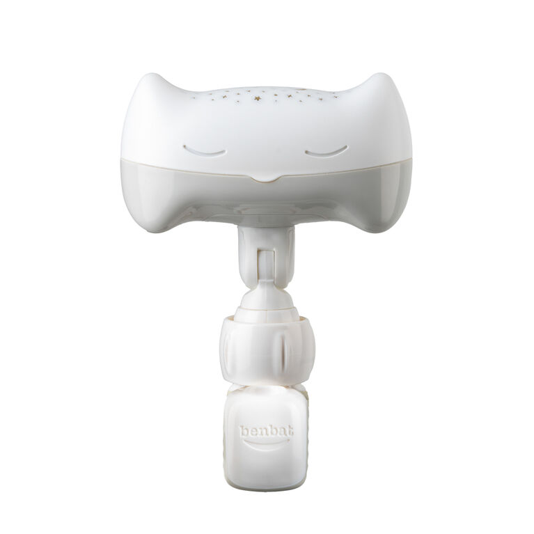 Benbat - Projector & Soother - Hooty On-The-Go / Grey White / 0-6 Years Old