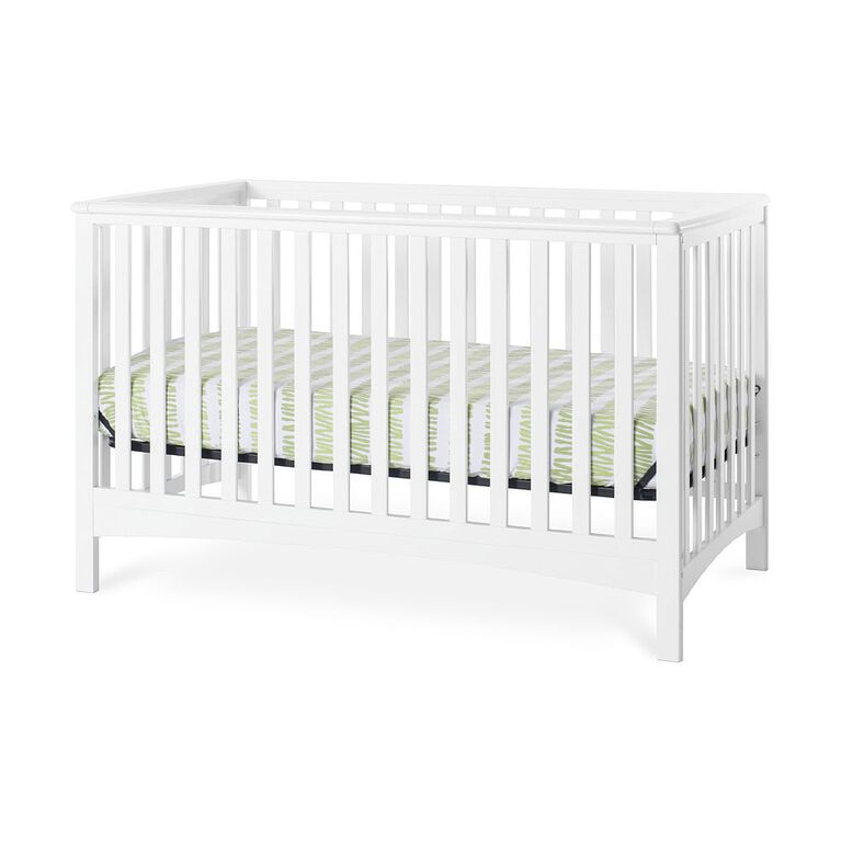 Forever Eclectic by Child Craft London 4-in-1 Convertible Crib, Matte White