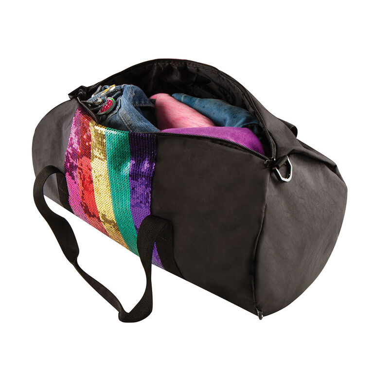 Fashion Angels - Rainbow Sequin Stripe Duffel