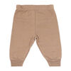 Baby Mode 3 Piece Fleece Jogger Set:Brown Dog 3M