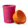 GoSili OH! Cup, 12oz., Orange Hot Pink