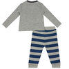earth by art & eden - Stephen 2 Piece Pant Set - Gray Heather, 6 Months