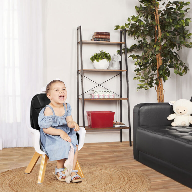 3 In 1 Zoodle High Chair Black