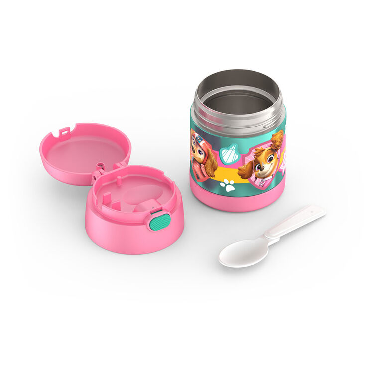 SS Vac Ins 10oz Food Jar w/Spoon - PAW PATROL