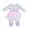 Rococo Dormeuse Tutu 1 Morceau - Rose, 3 Mois