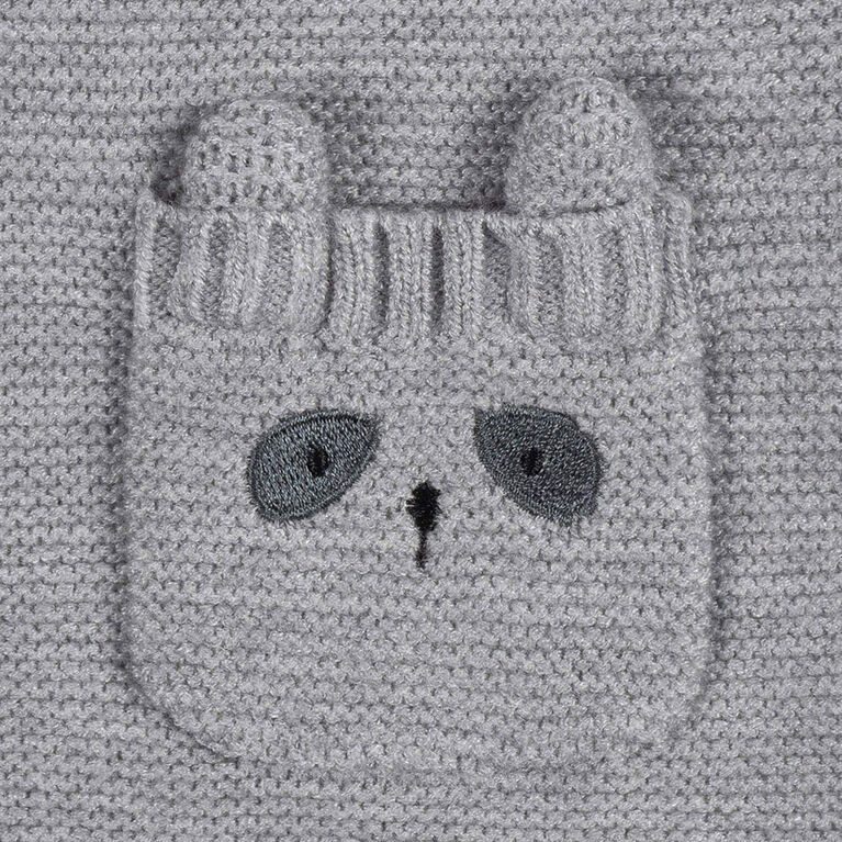 Gerber Childrenswear - 1 Pack Sweater Knit Romper - Raton laveur 3-6 mois