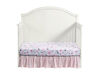 Oxford Baby Elizabeth 4 in 1 Convertible Crib Vintage White - R Exclusive