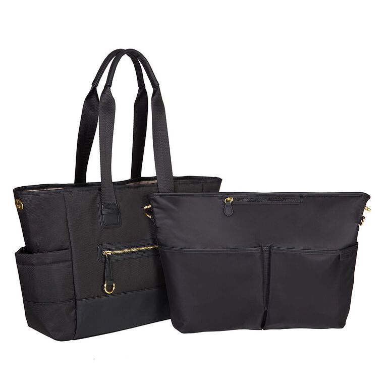Skip Hop Chelsea 2 In 1 Downtown Chic Diaper Tote Black Babies R Us Canada