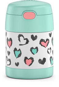 Thermos FUNtainer Food Jar, Hearts Pastel, 290ml