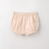 crinkle bloomer short, 6-9m - pearl