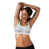 Bravado Designs - Soutien-gorge d'allaitement Body Silk Seamless Rhythm - Effet chiné - Blanc et gris - Grande