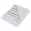 Trend Lab Gray Cloud Knit Blanket