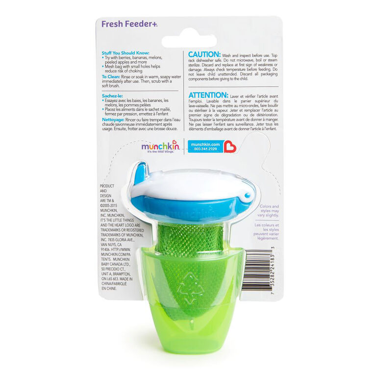 Munchkin Fresh Feeder+ - Assorted Color - 1-Pack